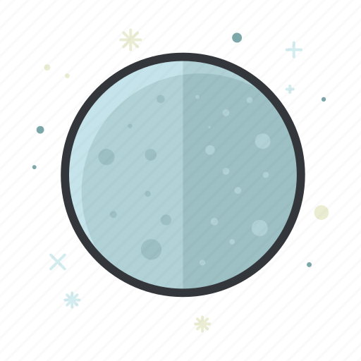 Forecast, full, moon, night, weather icon - Download on Iconfinder