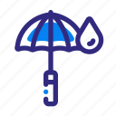 umbrella, weather, forecast, climate, meteorology