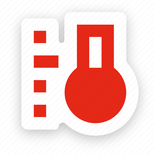 Temperature, medium, thermometer, forecast icon - Download on Iconfinder