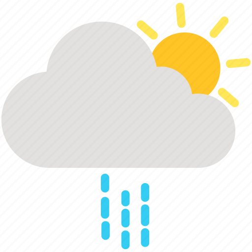 Cloud, rain, sun, cloudy, day, raining, weather icon - Download on Iconfinder