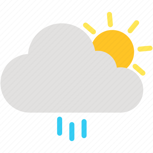 Cloud, rain, sun, cloudy, day, raining, weather icon - Download on Iconfinder