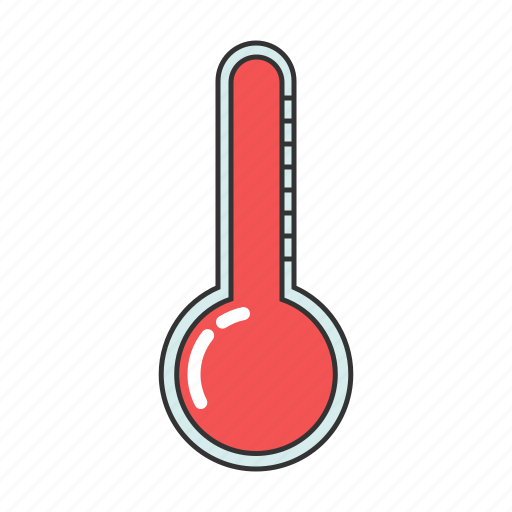 Hot, sunny, temperature, thermometer, weather icon - Download on Iconfinder