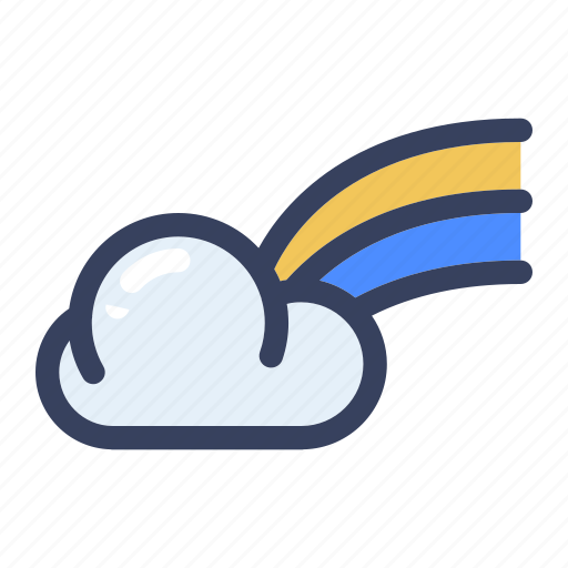 Cloud, rainbow, season, weather icon - Download on Iconfinder