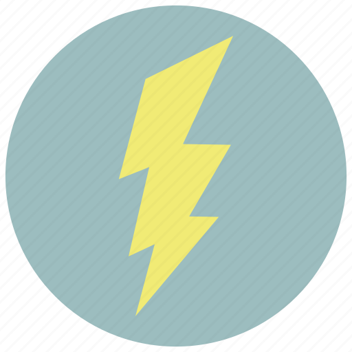 Electricity, forecast, lightening, weather icon - Download on Iconfinder
