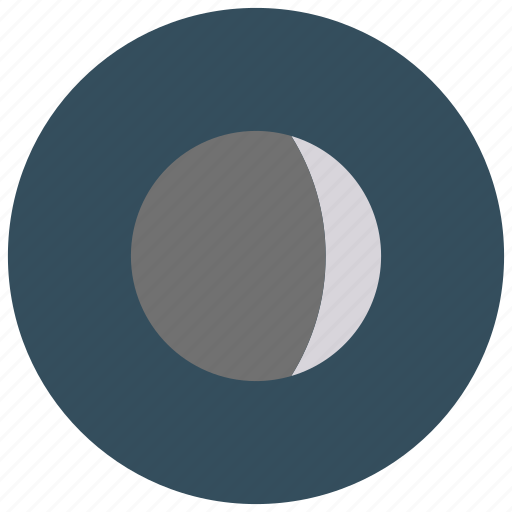 Crescent, moon, phase, waxing icon - Download on Iconfinder