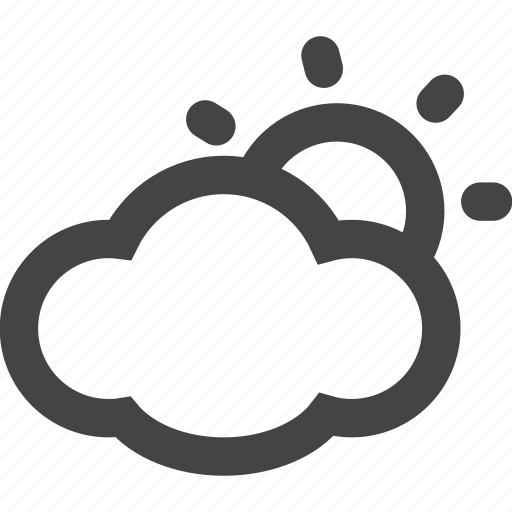 Sunny, sunny cloud, weather icon - Download on Iconfinder