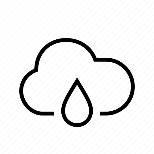 Cloud, rain, weather, wet icon - Download on Iconfinder