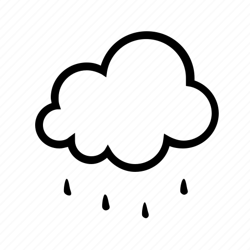Cloud, rain, cloudy, forecast, weather icon - Download on Iconfinder