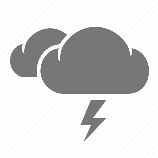 Cloud, lightning, storm, thunder, thunderbolt, weather, weatherproof icon - Download on Iconfinder