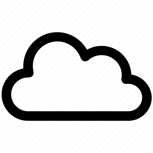 Cloud, clouds, cool, line, storage, weathe, weather icon - Download on Iconfinder
