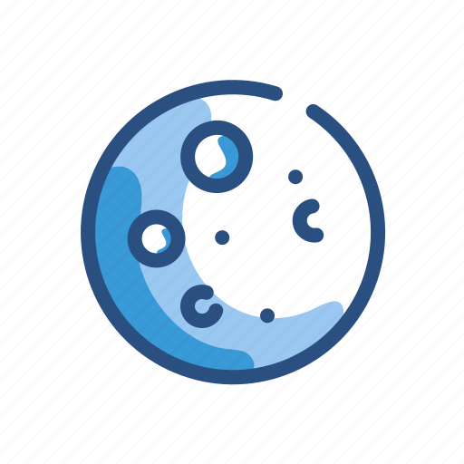 Forecast, full, moon, night, weather icon - Download on Iconfinder