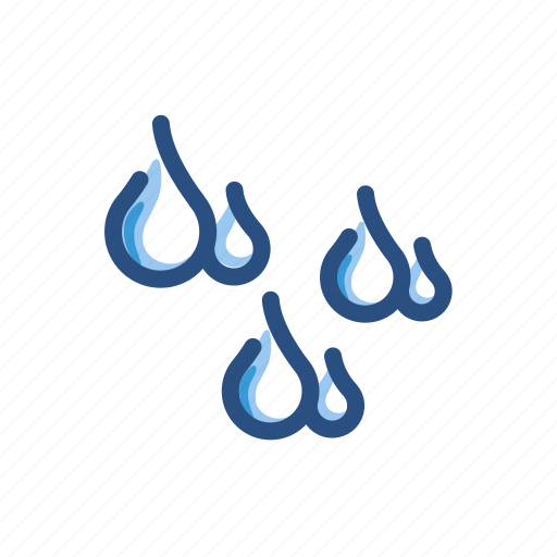 Drops, forecast, rain, water, weather icon - Download on Iconfinder