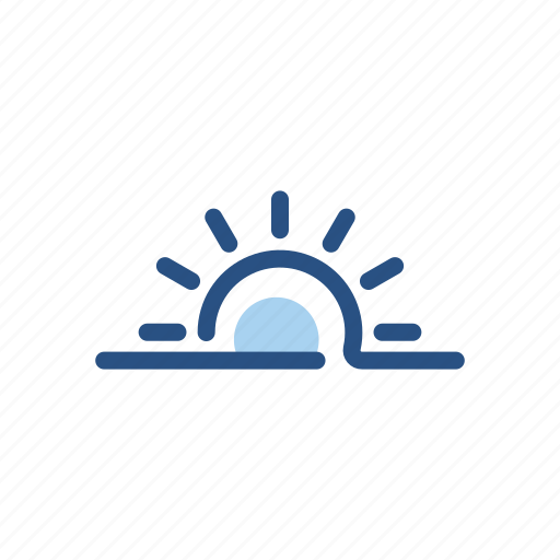 Forecast, sunny, sunrise, sunset, weather icon - Download on Iconfinder