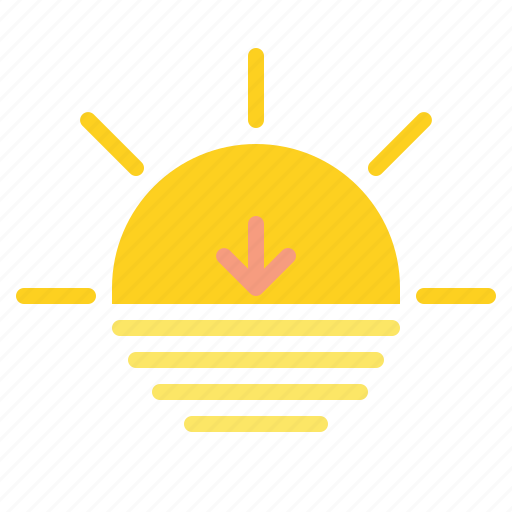Day, night, sun, sunset icon - Download on Iconfinder