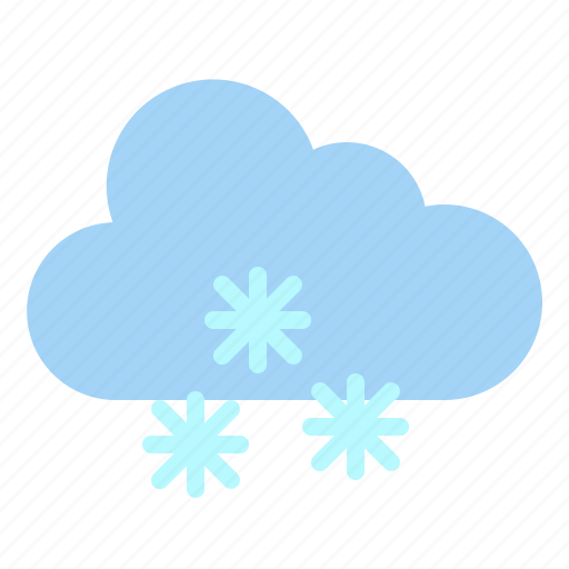 Cloud, snow, snowy, weather icon - Download on Iconfinder