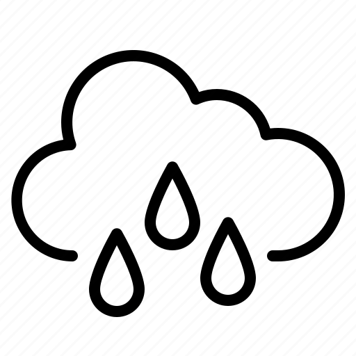 Cloud, drop, overcast, rain icon - Download on Iconfinder