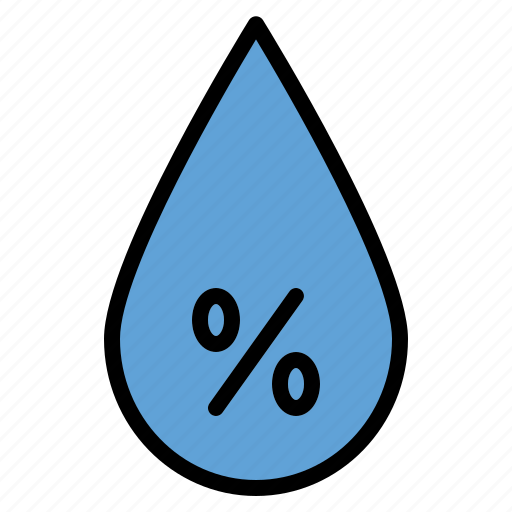 Drop, humidity, rain, weather icon - Download on Iconfinder