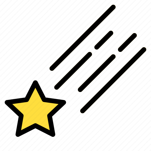 Night, shooting, sky, star icon - Download on Iconfinder