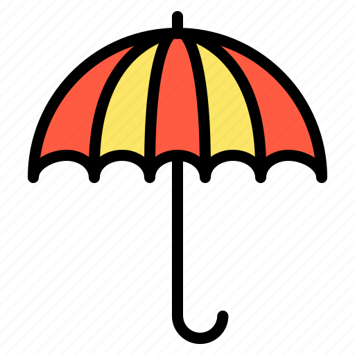 Cloudy, rainy, umbrella, weather icon - Download on Iconfinder