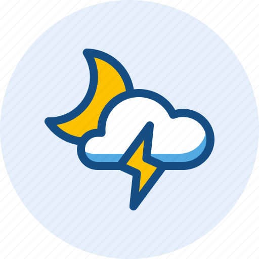 Night, season, stormy, weather icon - Download on Iconfinder