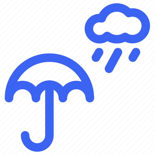 Weather, umbrella, rain, cloud, forecast, climate icon - Download on Iconfinder
