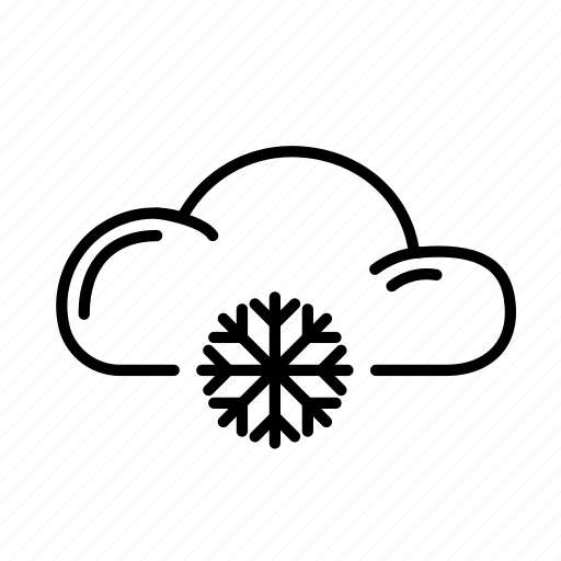 Cloud, snow, weather, winter icon - Download on Iconfinder