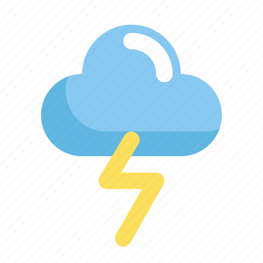 Climate, cloud, forecast, thunder, weather icon - Download on Iconfinder