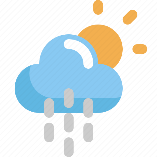 Climate, cloud, forecast, rain, sun, weather icon - Download on Iconfinder