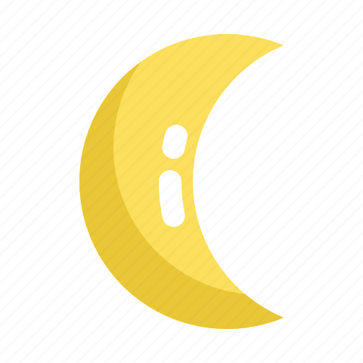 Climate, forecast, half, moon, night, weather icon - Download on Iconfinder