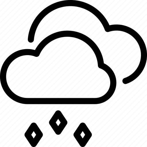 Clouds, cloudy, forecast, hailstorm, storm, weather icon - Download on Iconfinder