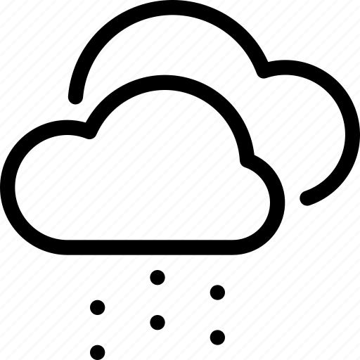 Clouds, cloudy, forecast, snow, weather, winter icon - Download on Iconfinder