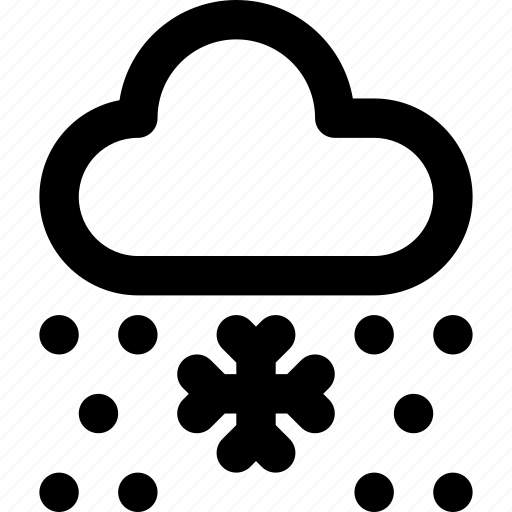 Cloud, forecast, rain, season, snow, weather, wind icon - Download on Iconfinder