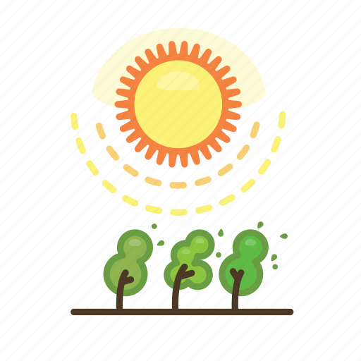Nature, plant, sun, sunny, weather, wind, windy icon - Download on Iconfinder