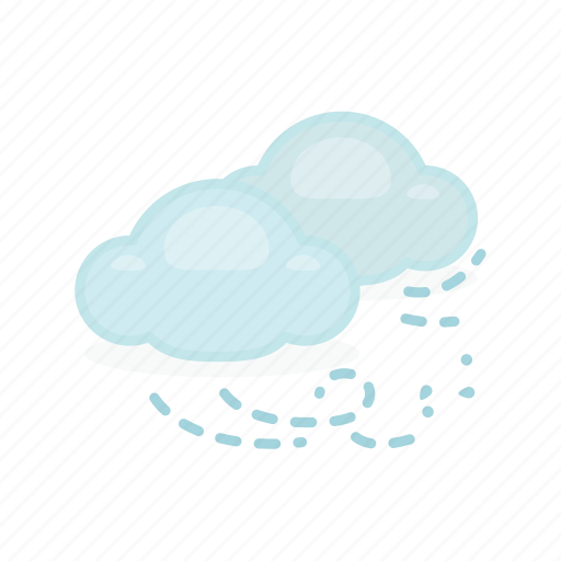 Cloud, cloudy, forecast, weather, wind, windy icon - Download on Iconfinder