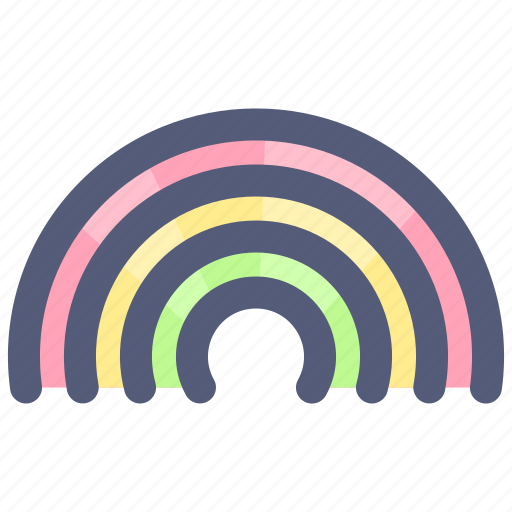 Day, rain, rainbow, sky, weather icon - Download on Iconfinder