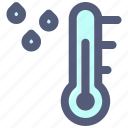 rain, temperature, thermometer, weather 