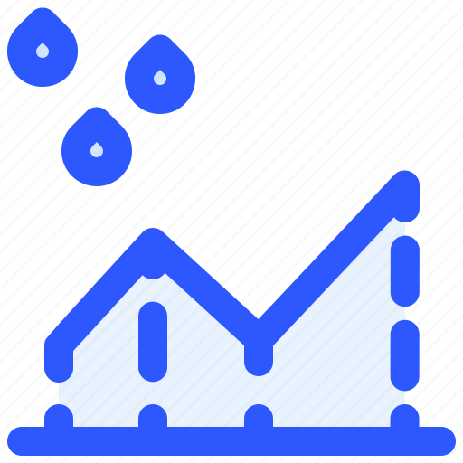 Chart, graph, rain, weather icon - Download on Iconfinder