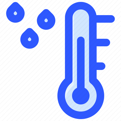 Rain, temperature, thermometer, weather icon - Download on Iconfinder