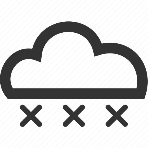 Cloud, sky, snow, weather icon - Download on Iconfinder
