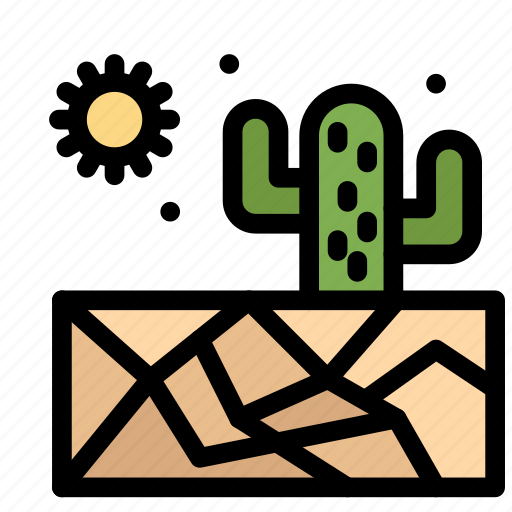 Cactus, sun, weather icon - Download on Iconfinder