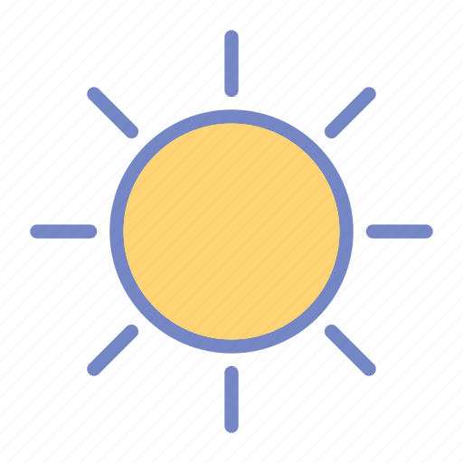 Forecast, hot, sun, sunlight, sunny, sunshine, weather icon - Download on Iconfinder