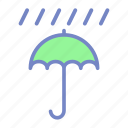 forecast, protection, rain, umbrella, weather, wet