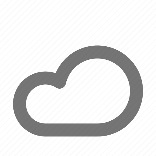 Cloudy, forecast, outdoors, weather, cloud icon - Download on Iconfinder