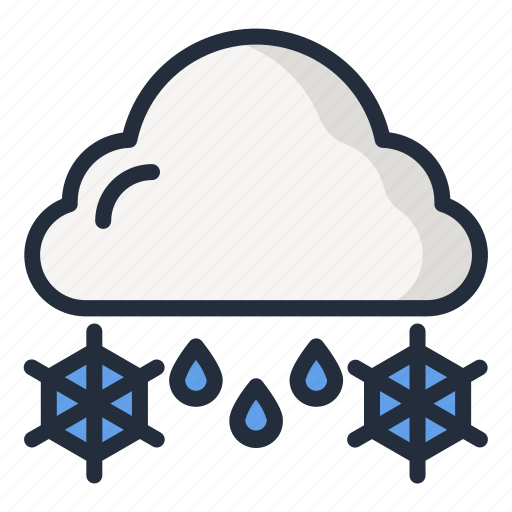 Hail, weather, snowflake icon - Download on Iconfinder