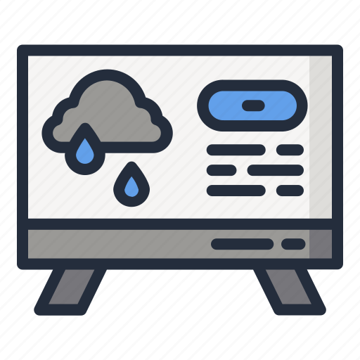 News, weather, television icon - Download on Iconfinder