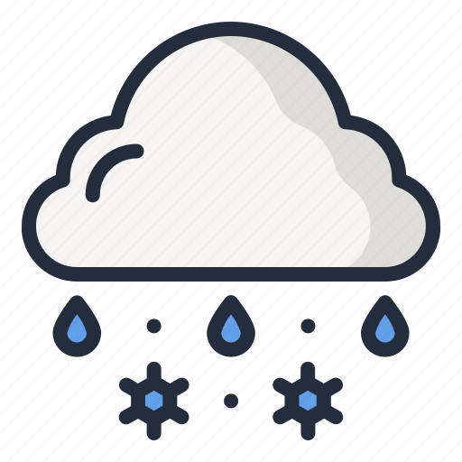 Snowfall, weather, snow icon - Download on Iconfinder