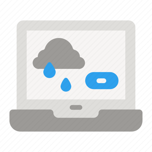 News, weather, laptop icon - Download on Iconfinder