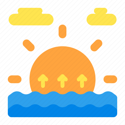 Sunrise, weather, sun icon - Download on Iconfinder
