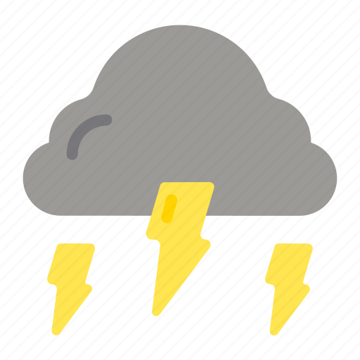 Thunderstorm, storm, weather icon - Download on Iconfinder