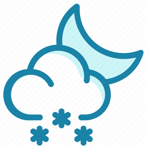 Sky, weather, cold, season, day, snow, night icon - Download on Iconfinder